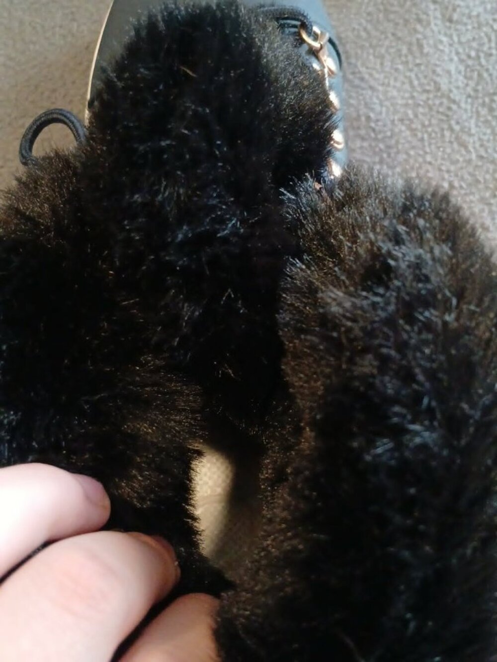 SHEIN Cozy Fur Collar Boots – 40 - Picture 5 of 7